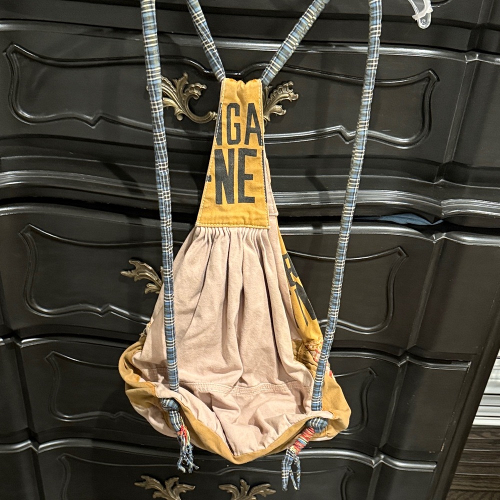 Free People Multicolor Patchwork Backpack - image 3